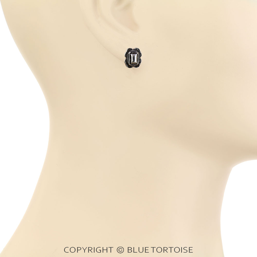 6 Pair Western Design Stud Earring Set - Image 2