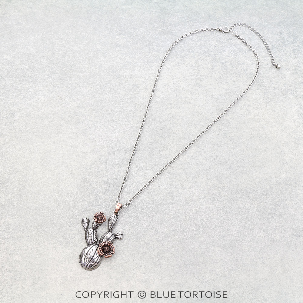 Western Cactus Necklace