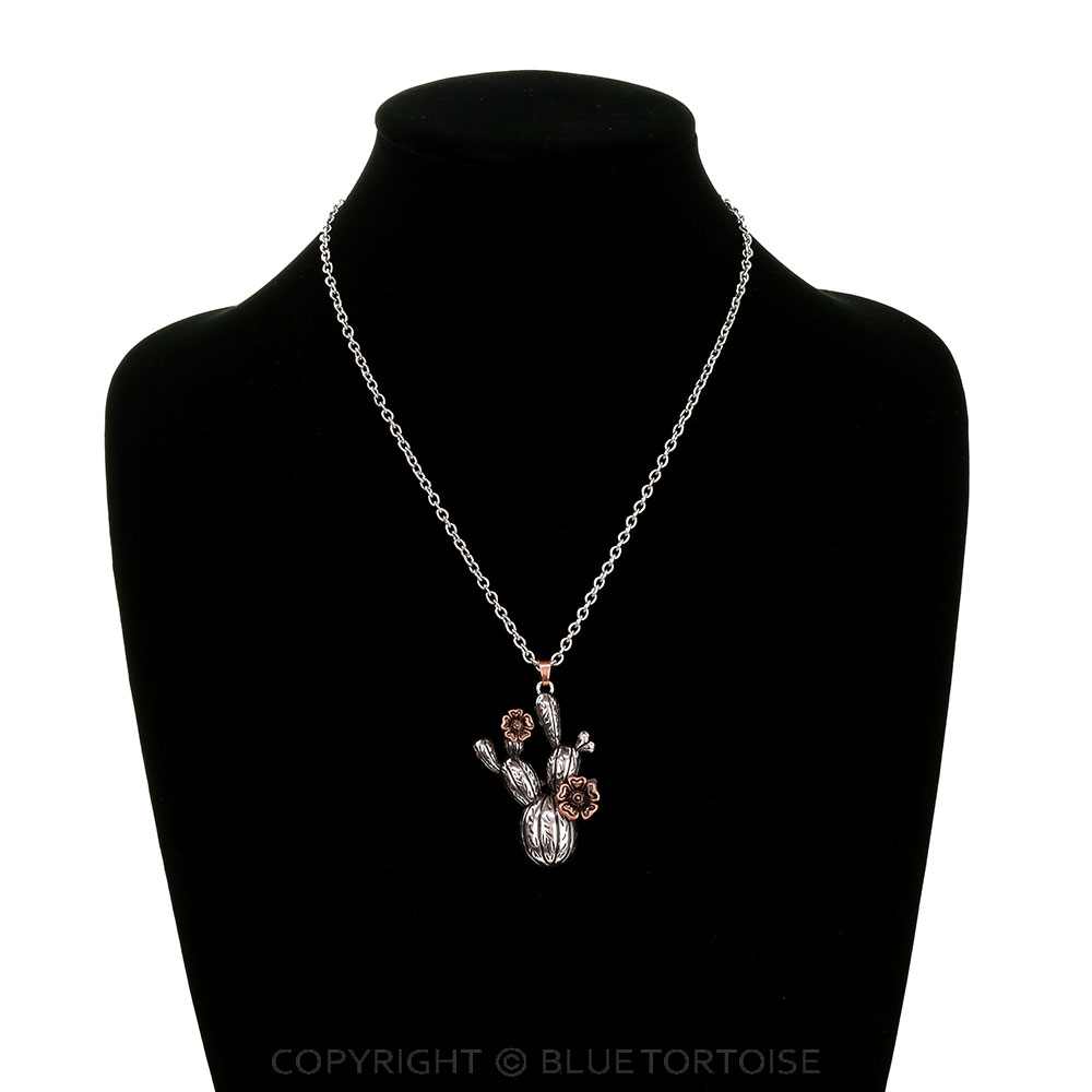 Western Cactus Necklace - Image 2