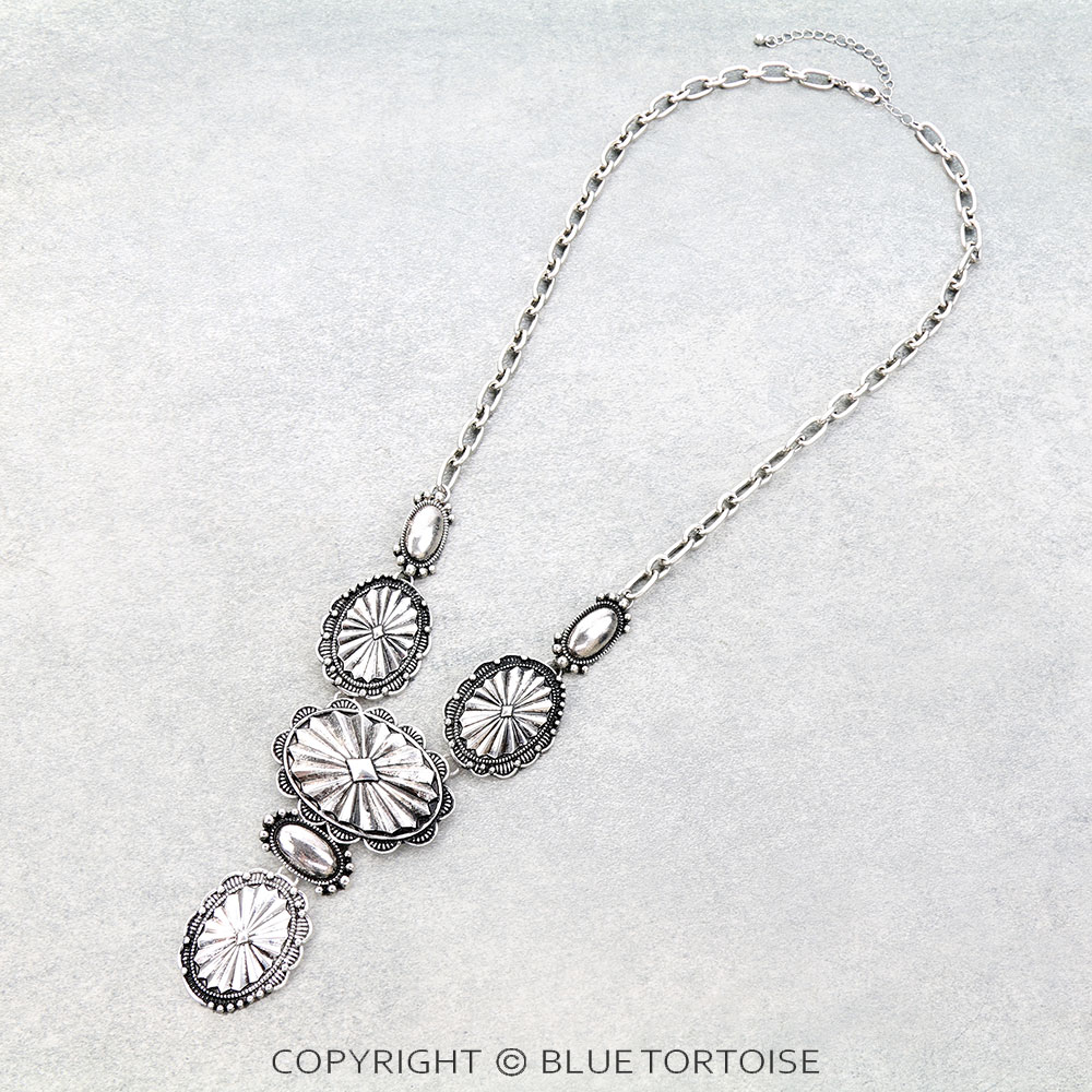 Western Concho Necklace