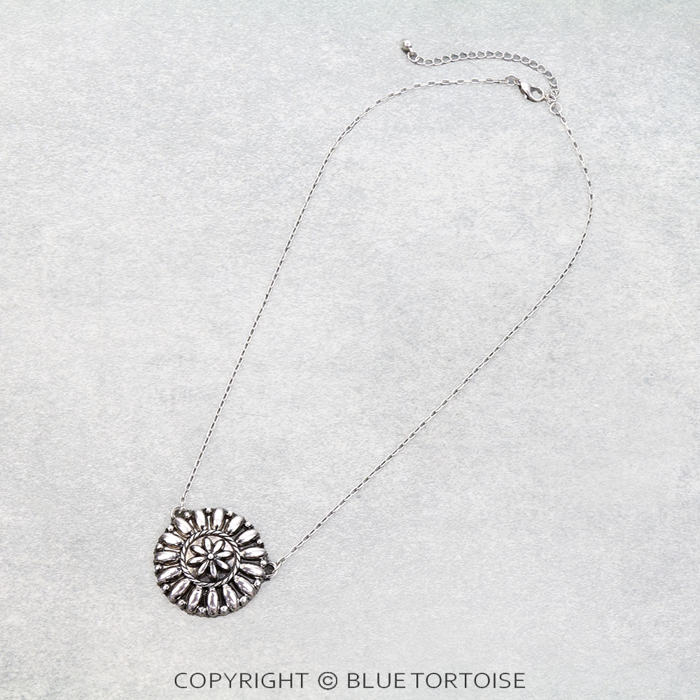 Western Concho Necklace
