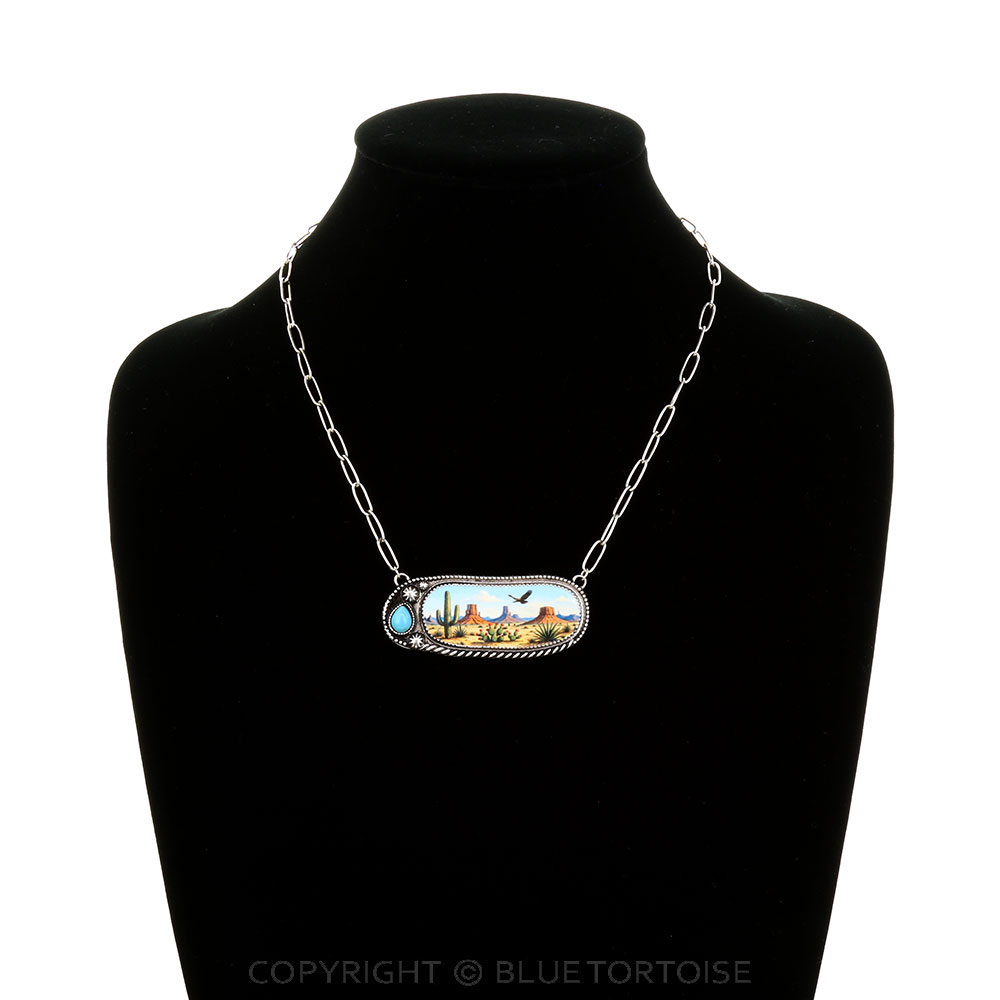 Western Scenery Necklace - Image 2