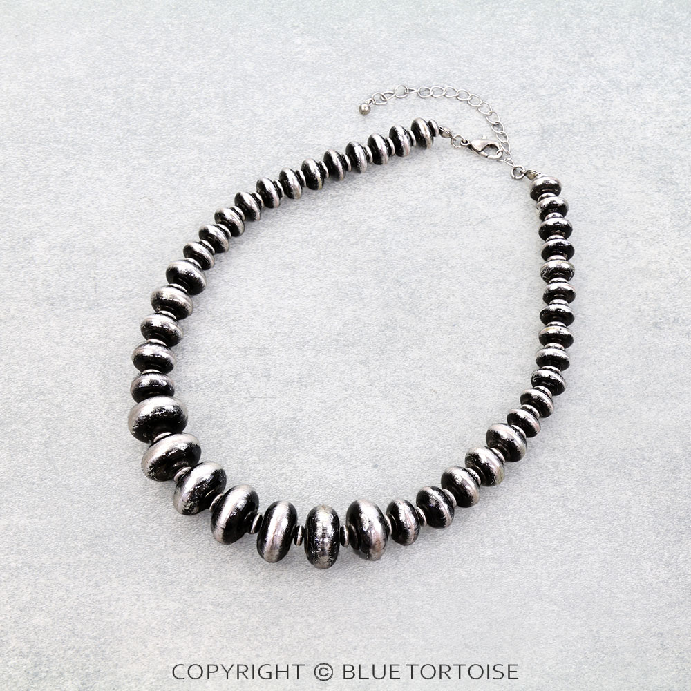 Navajo Style Pearl Necklace