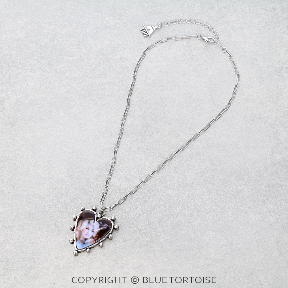 Western Dolly Portrait Necklace