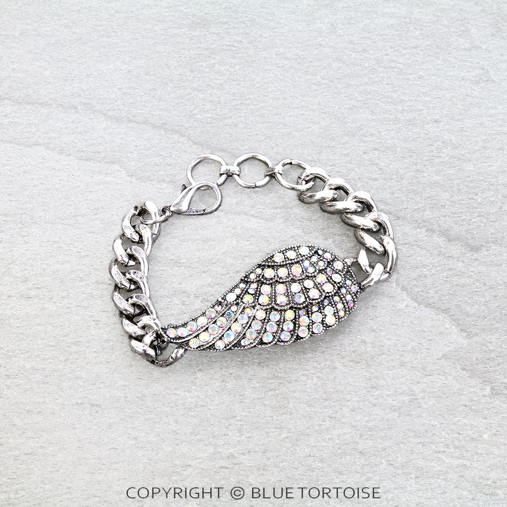 Western Wing Stone Link Bracelet