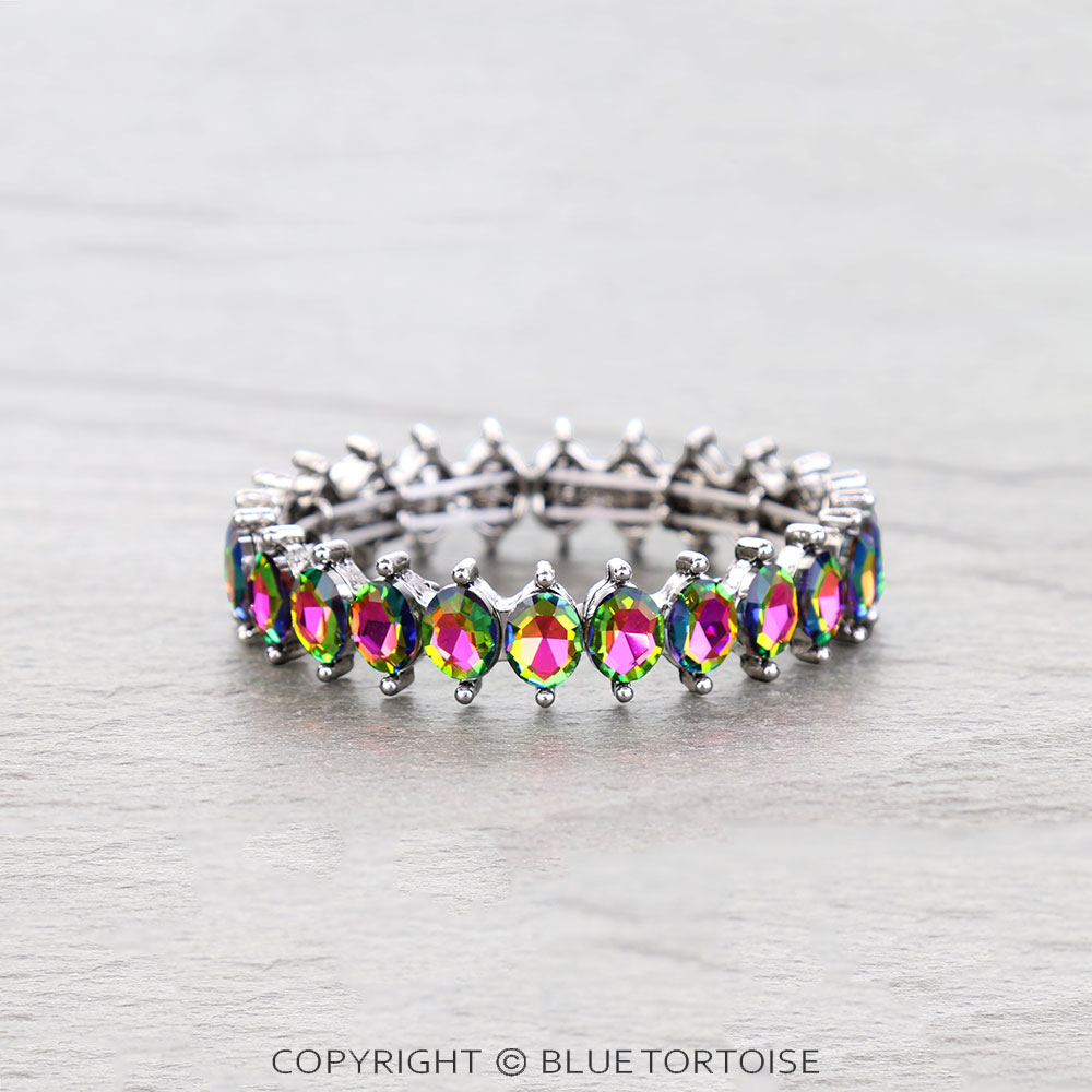 Western Stone Stretch Bracelet