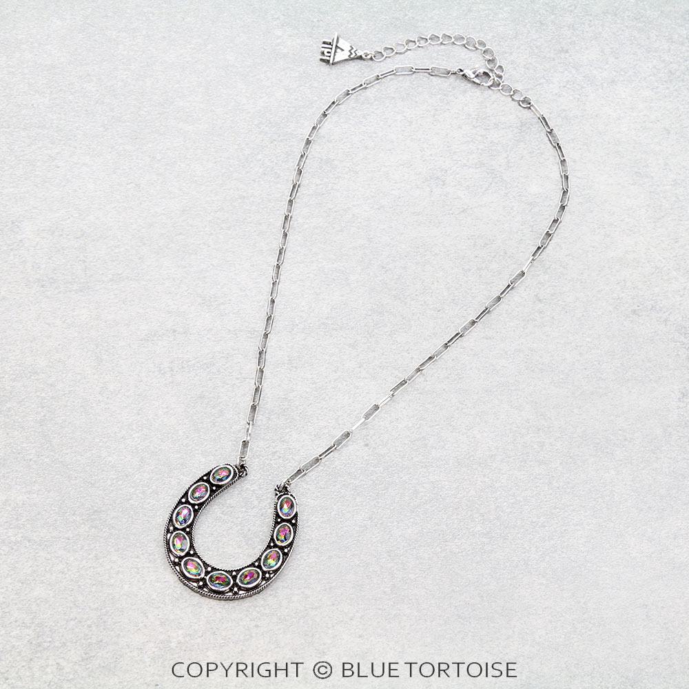 Western Horseshoe Necklace