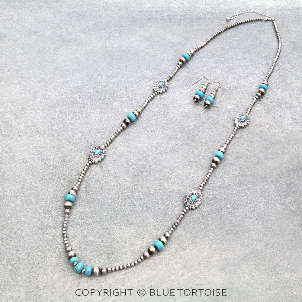 Beartooth Bead Co. Authentic Navajo Pearl Bow Necklace - 16 Inch | WRS
