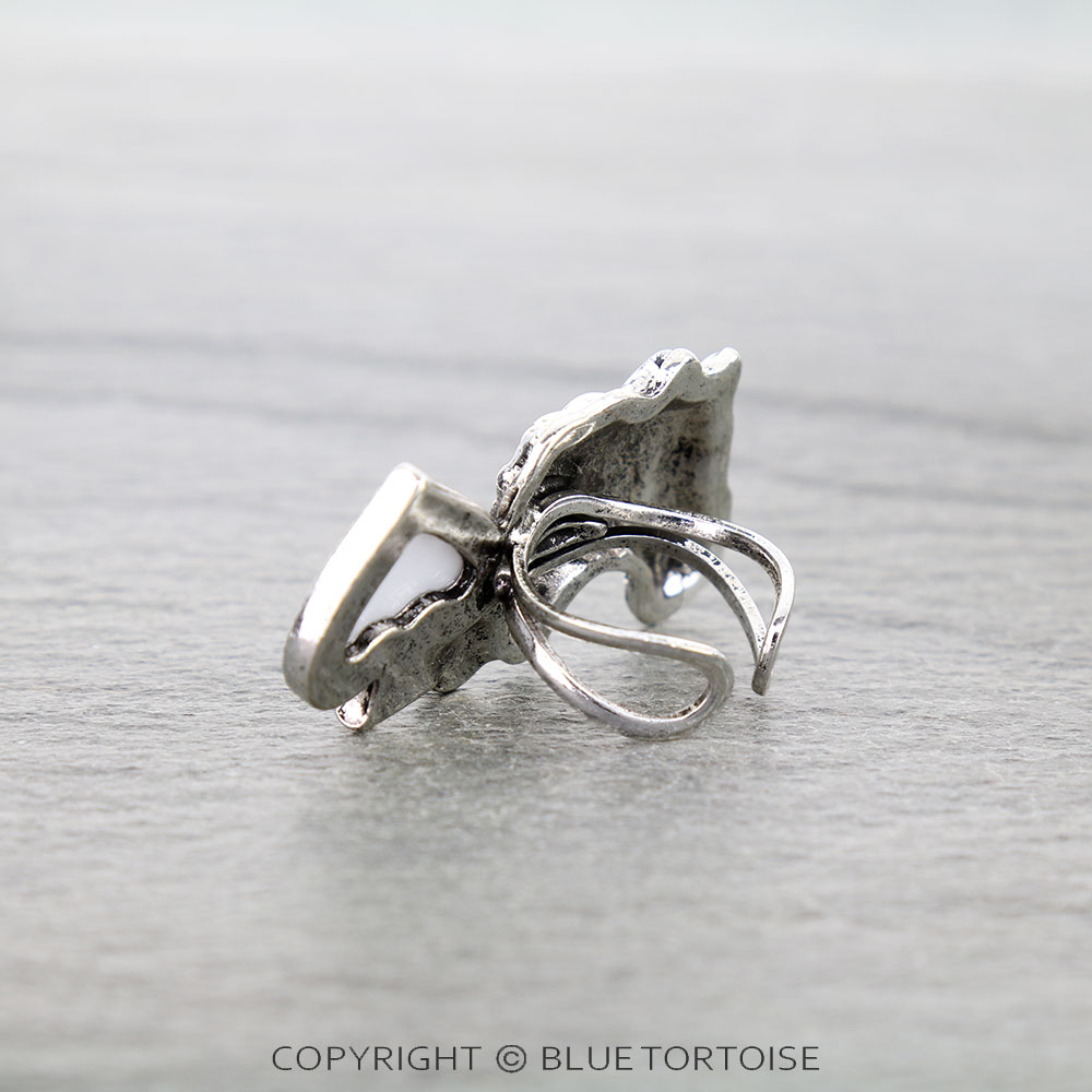 Western Spade Checker Horse Head Cuff Ring – Bluetortoisewholesale