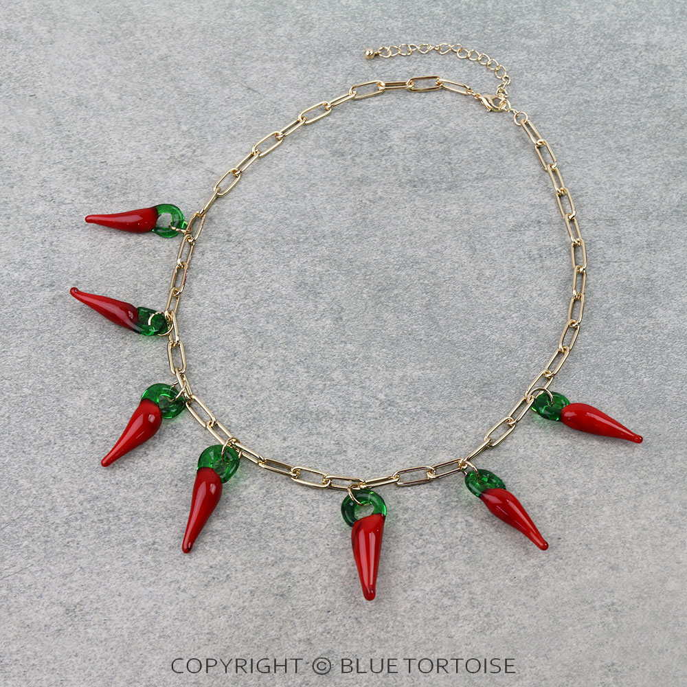 Hot Pepper Necklace