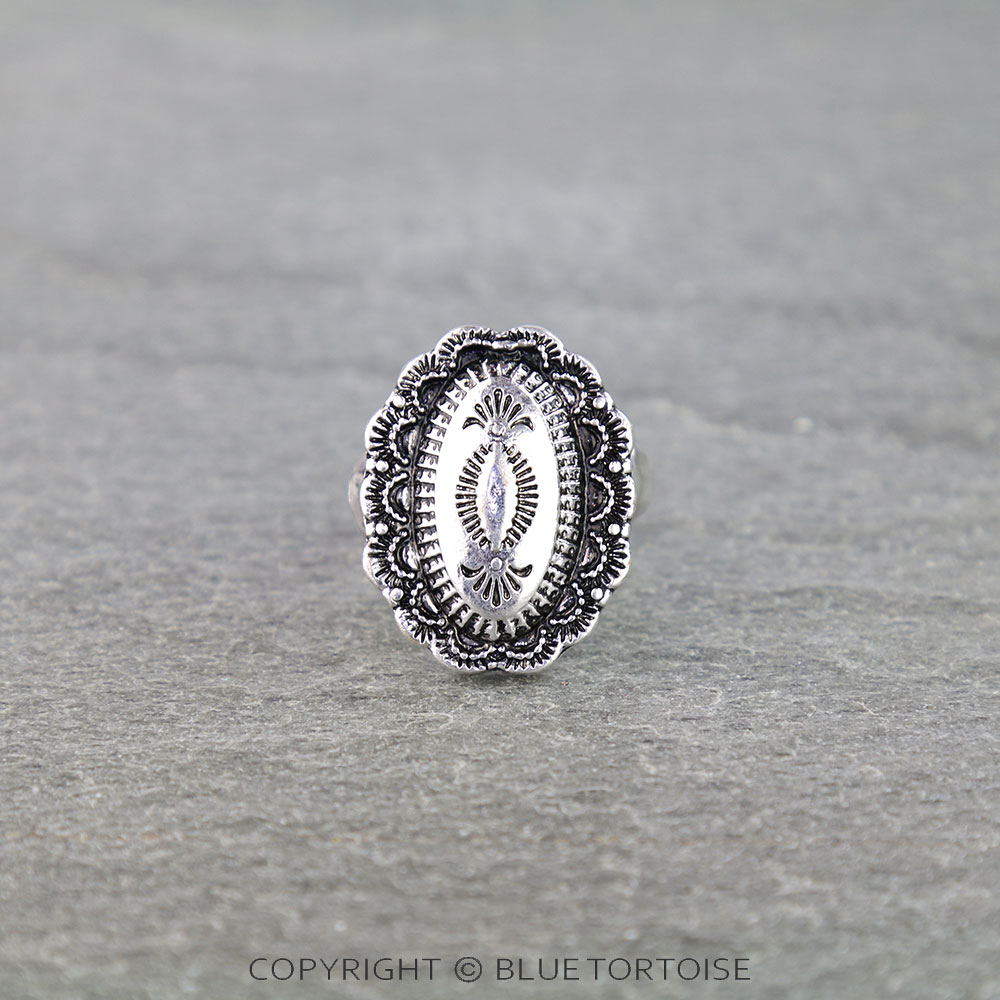 Western Concho Stretch Ring