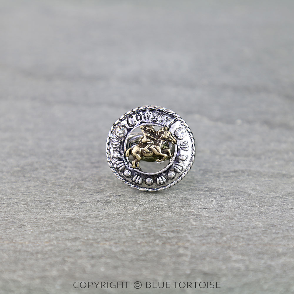 Western Rodeo Stretch Ring