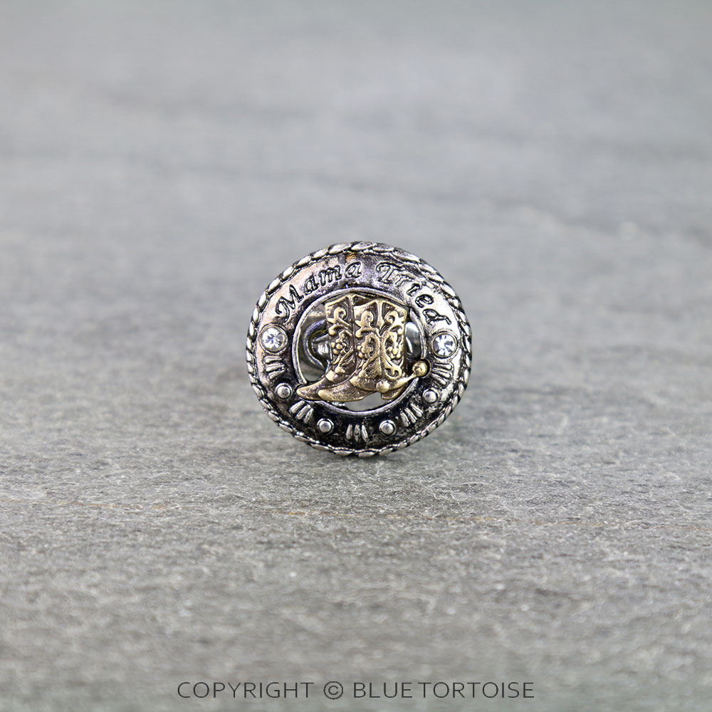 Western Boots Stretch Ring