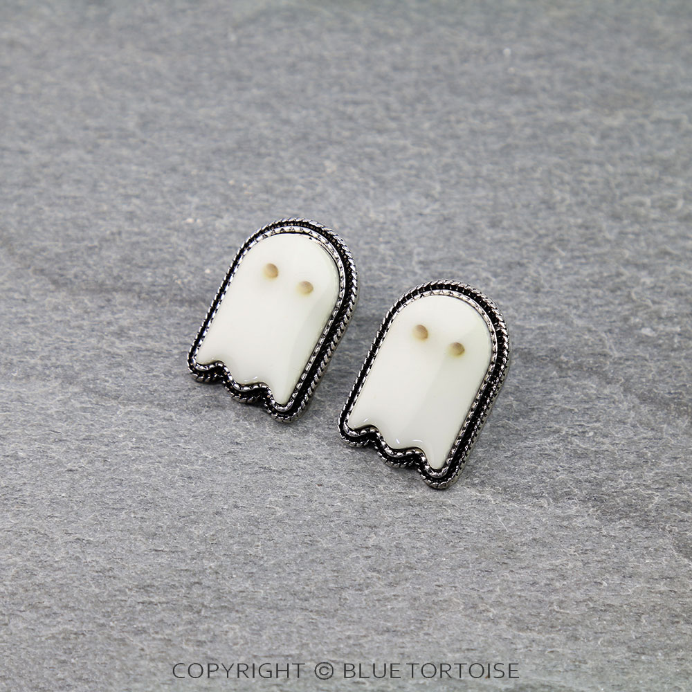 Halloween Cute Ghost Stud Earrings