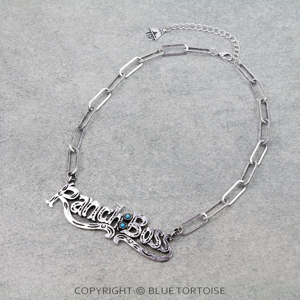 Western Ranch Boss Necklace