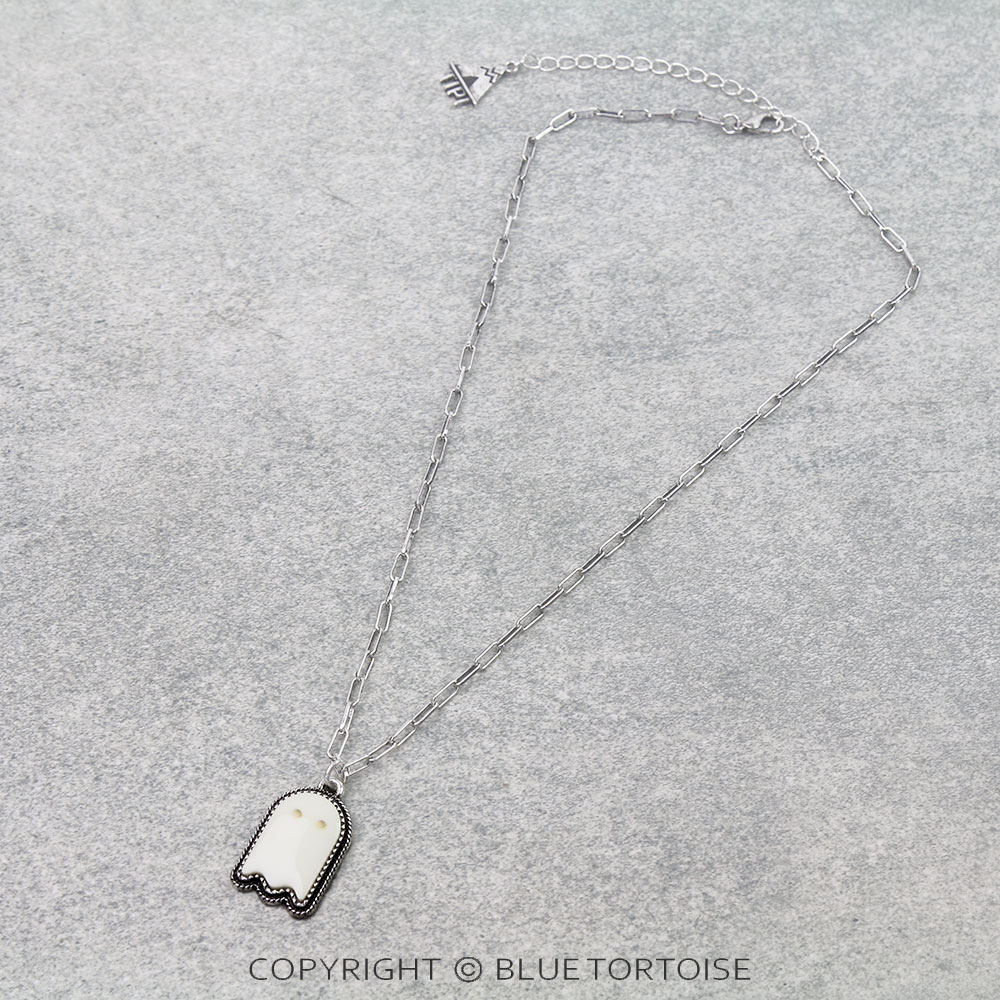 Halloween Cute Ghost Necklace