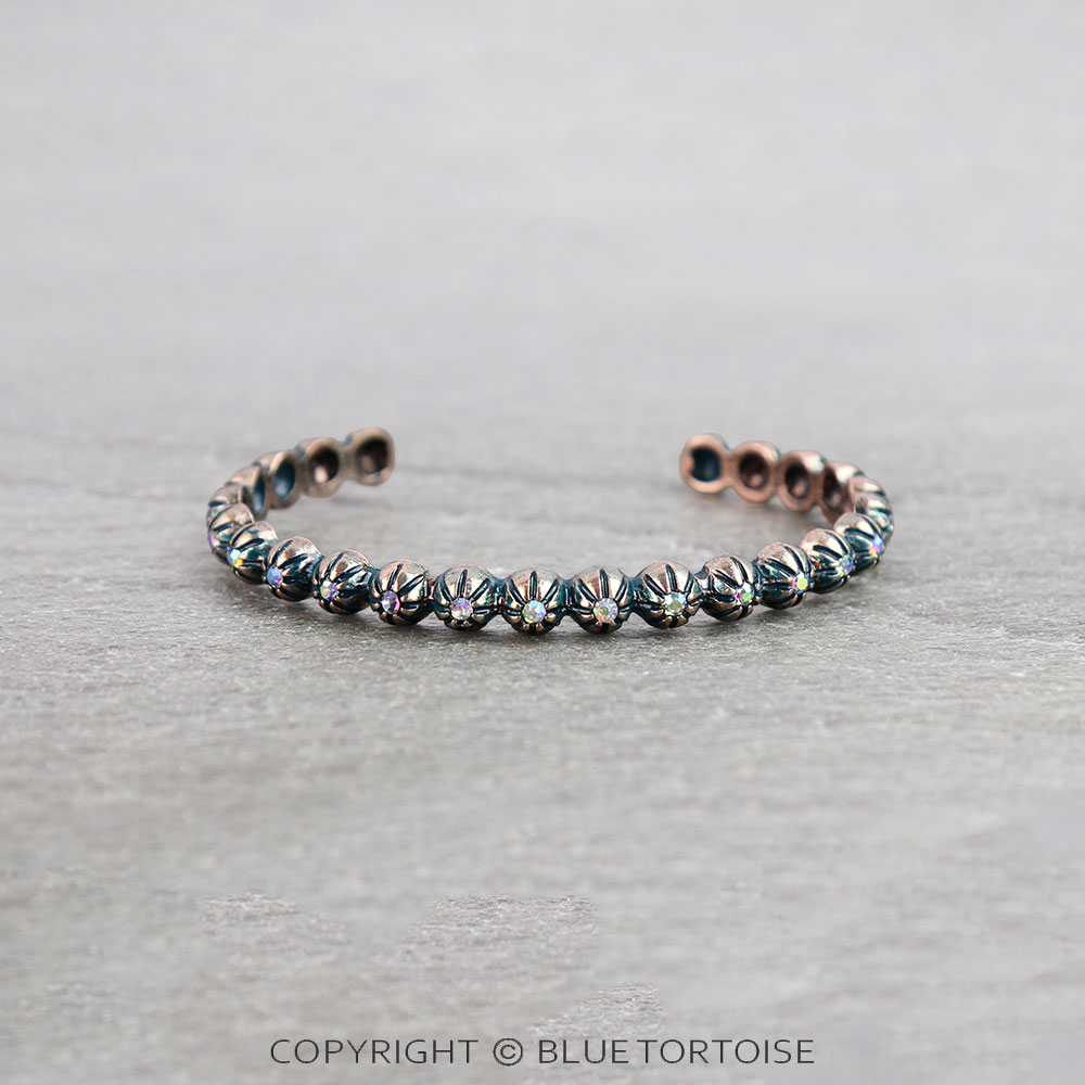 Western Concho Cuff Bracelet