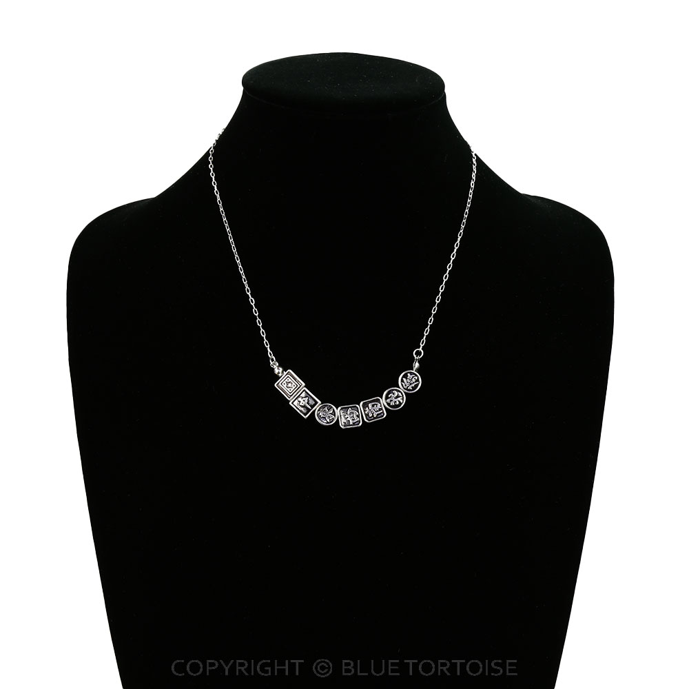 Mahjong Pendant Necklace - Image 2