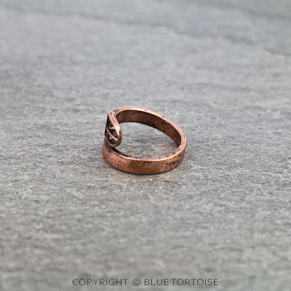 Western Belt Buckle Cuff Ring - Image 2