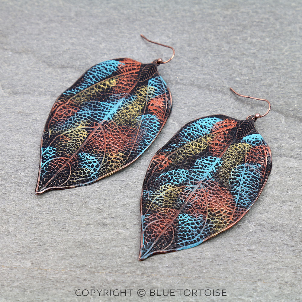 Leaf Dangle Earrings