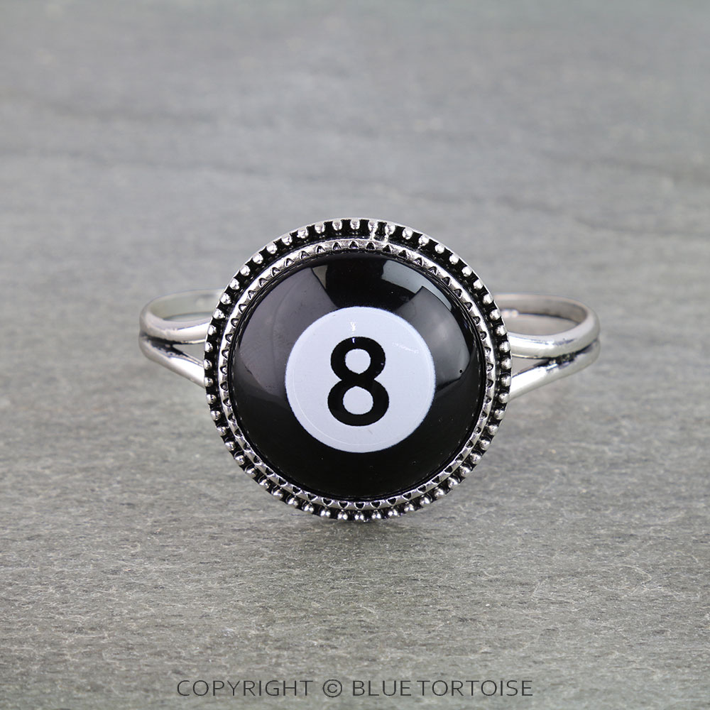 Western 8 Ball Cuff Bracelet