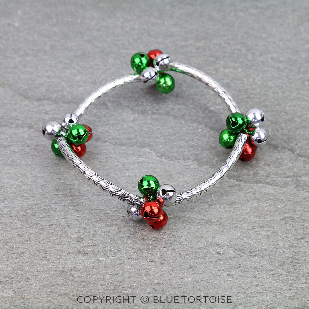 Christmas Jingle Bell Stretch Bracelet