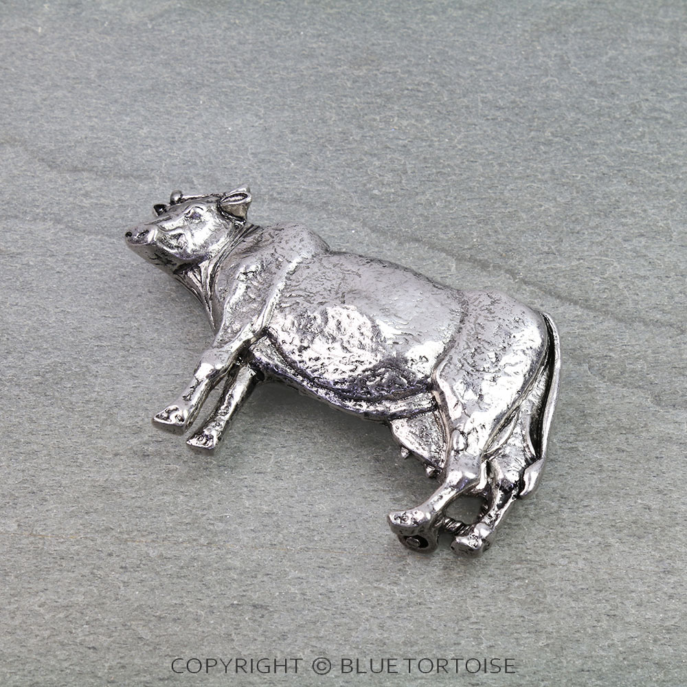 Western Cow Belt Buckle