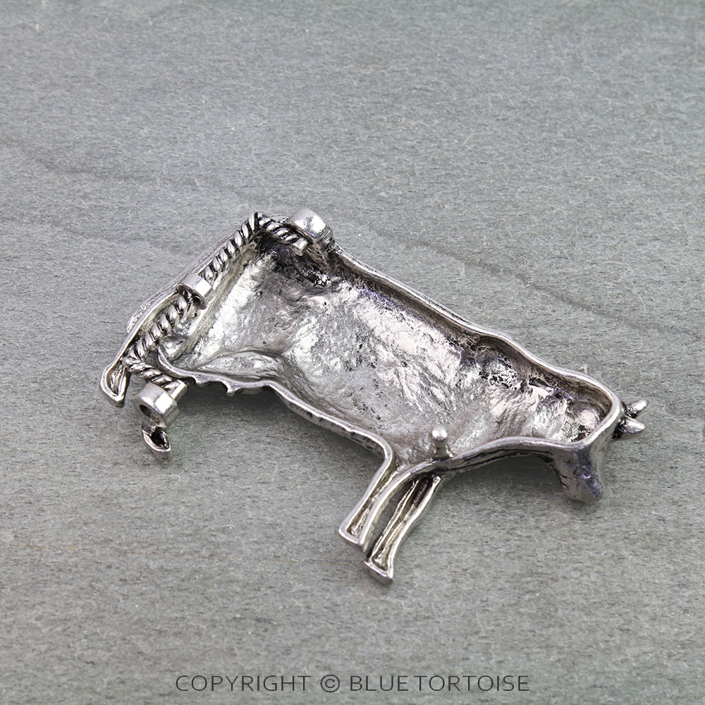 Western Cow Belt Buckle - Image 2