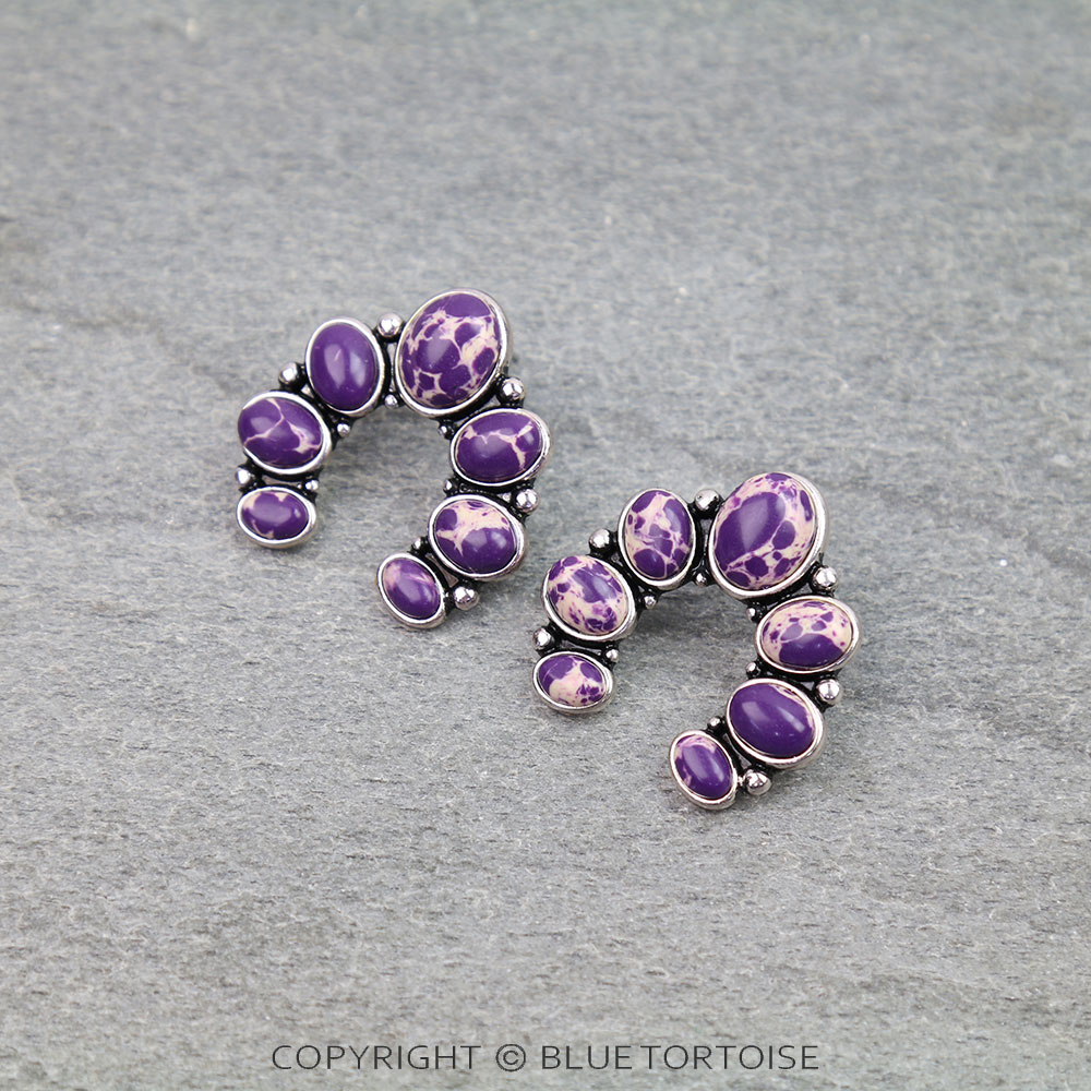 Squash Blossom Stud Earrings