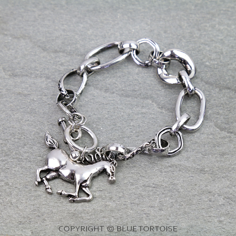 Western Horse Toggle Bracelet