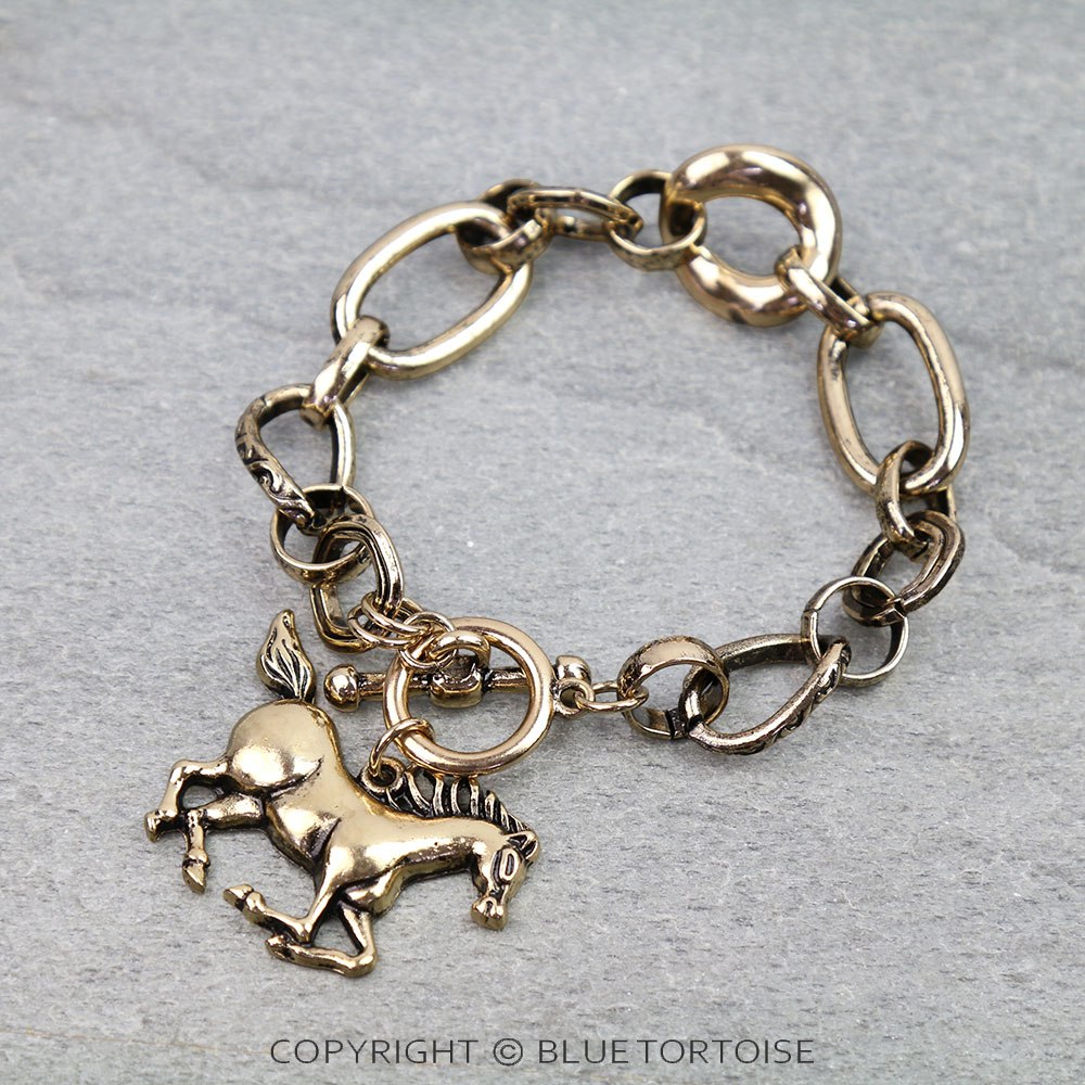 Western Horse Toggle Bracelet