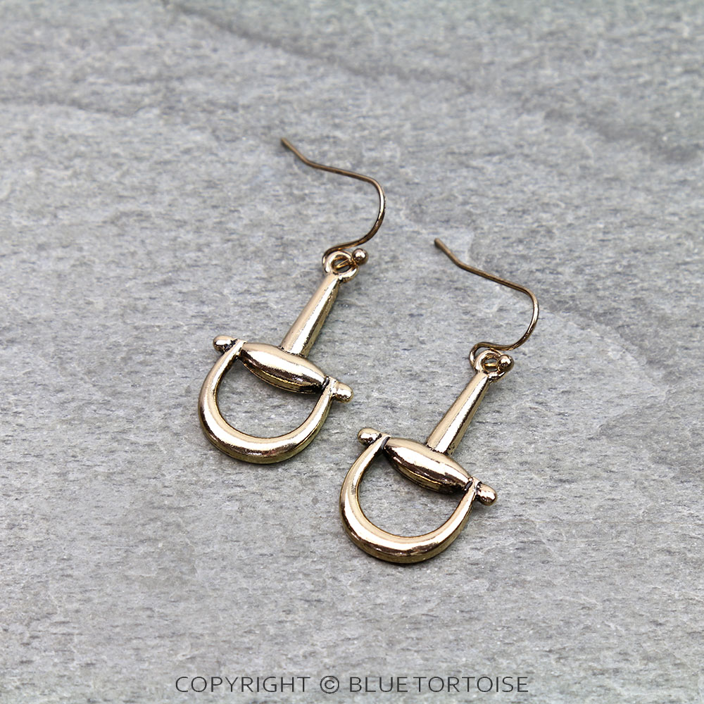 Western Horsebit Dangle Earrings