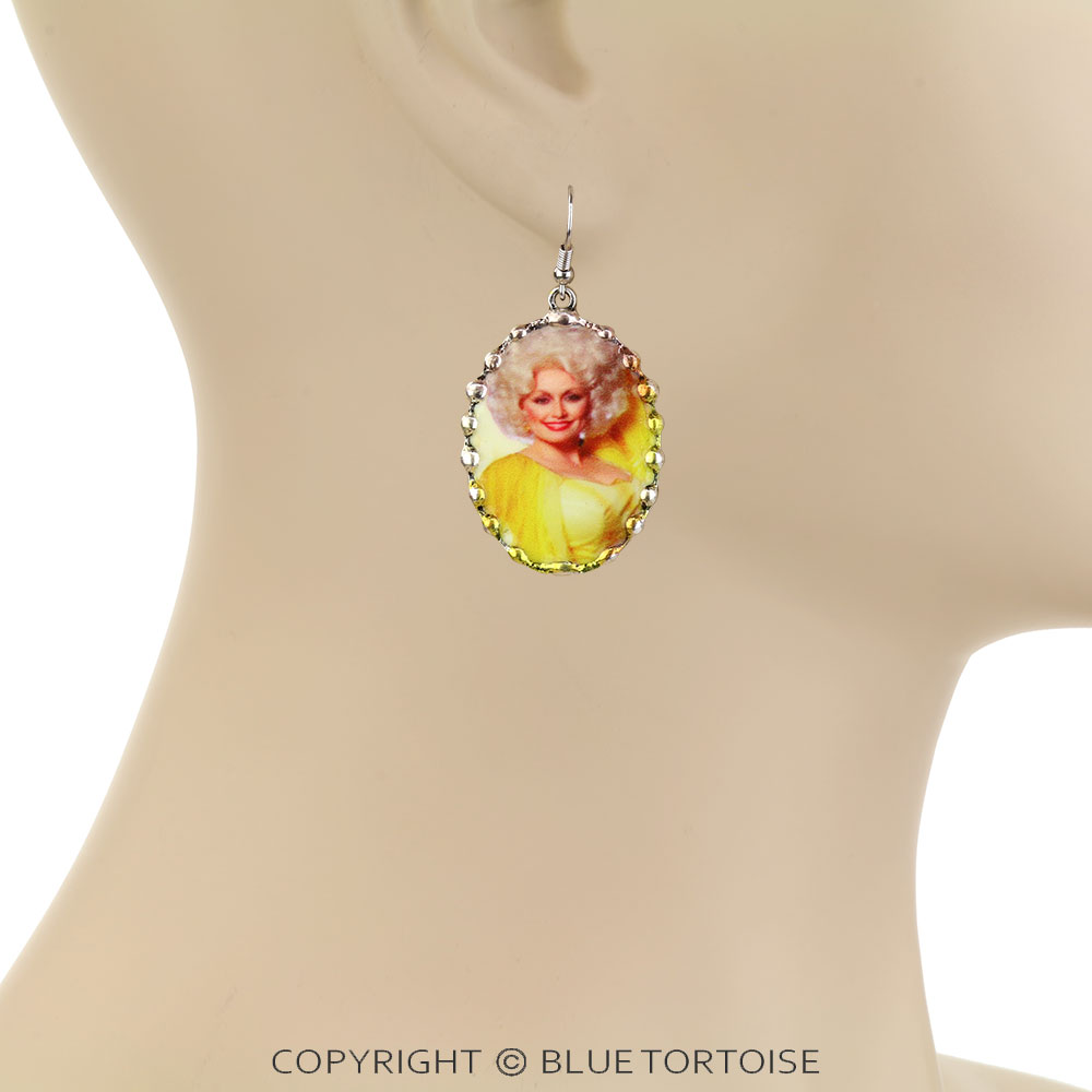3D Ball TXR Printing Dangle Earrings - Image 2
