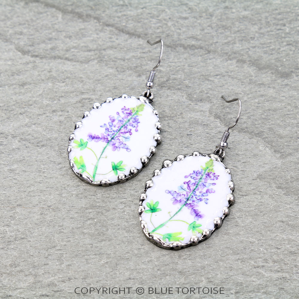 3D Ball TXR Printing Dangle Earrings