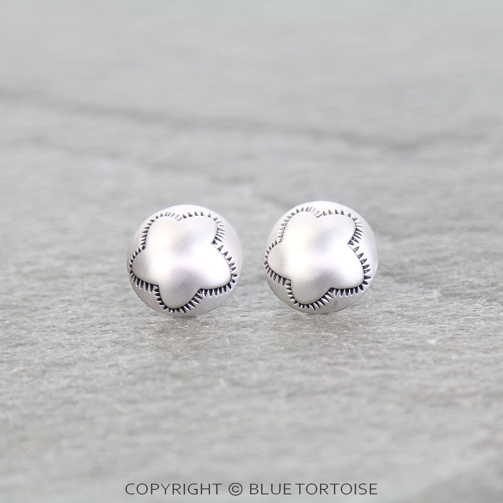 Superior Western Texture Stud Earrings