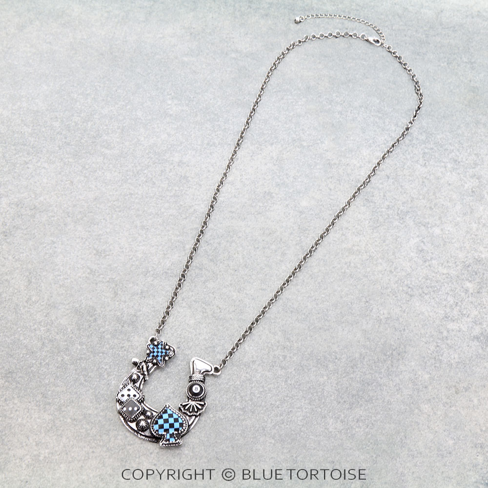 Western Horseshoe Gamble Necklace