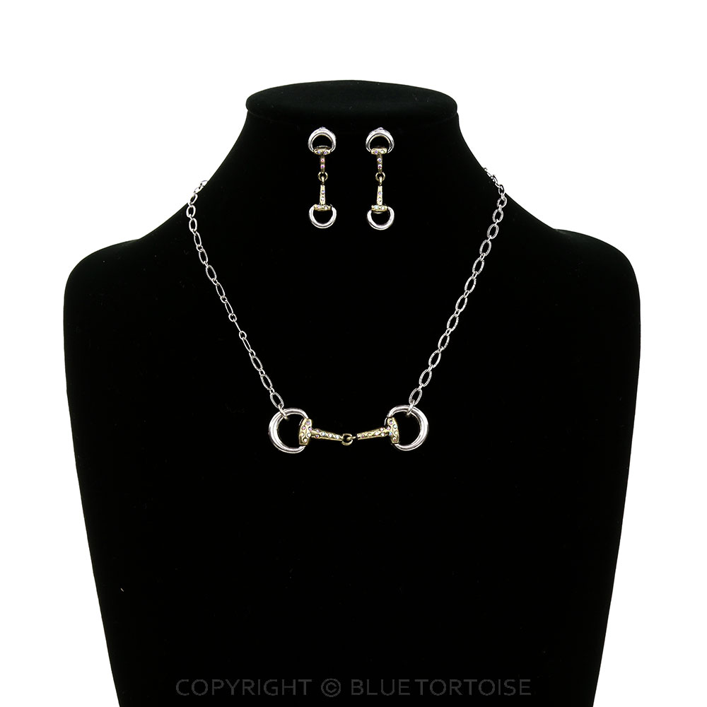 Western Horsebit Necklace Set - Image 2