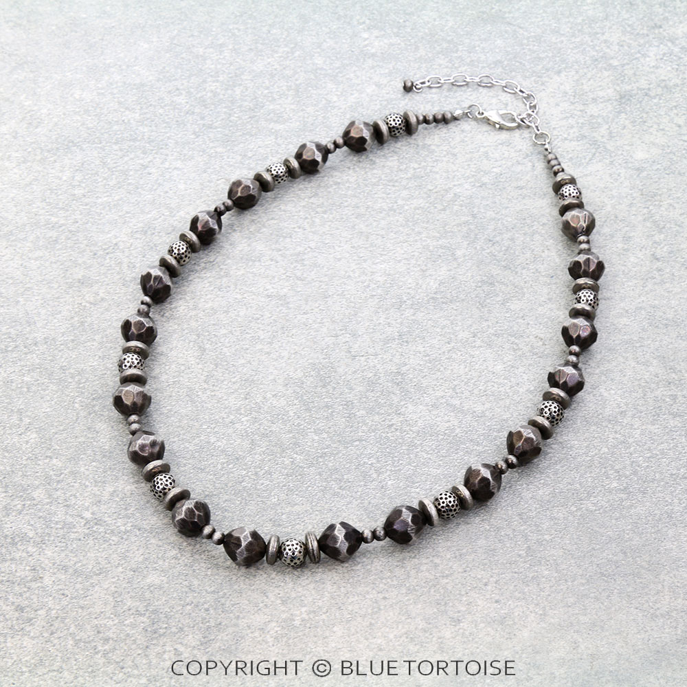 Western Cut Navajo Style Pearl Necklace