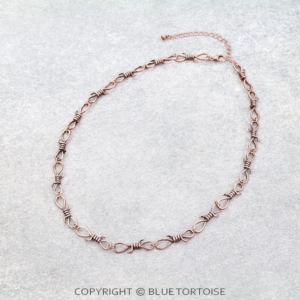 Western Barbed Wire Necklace
