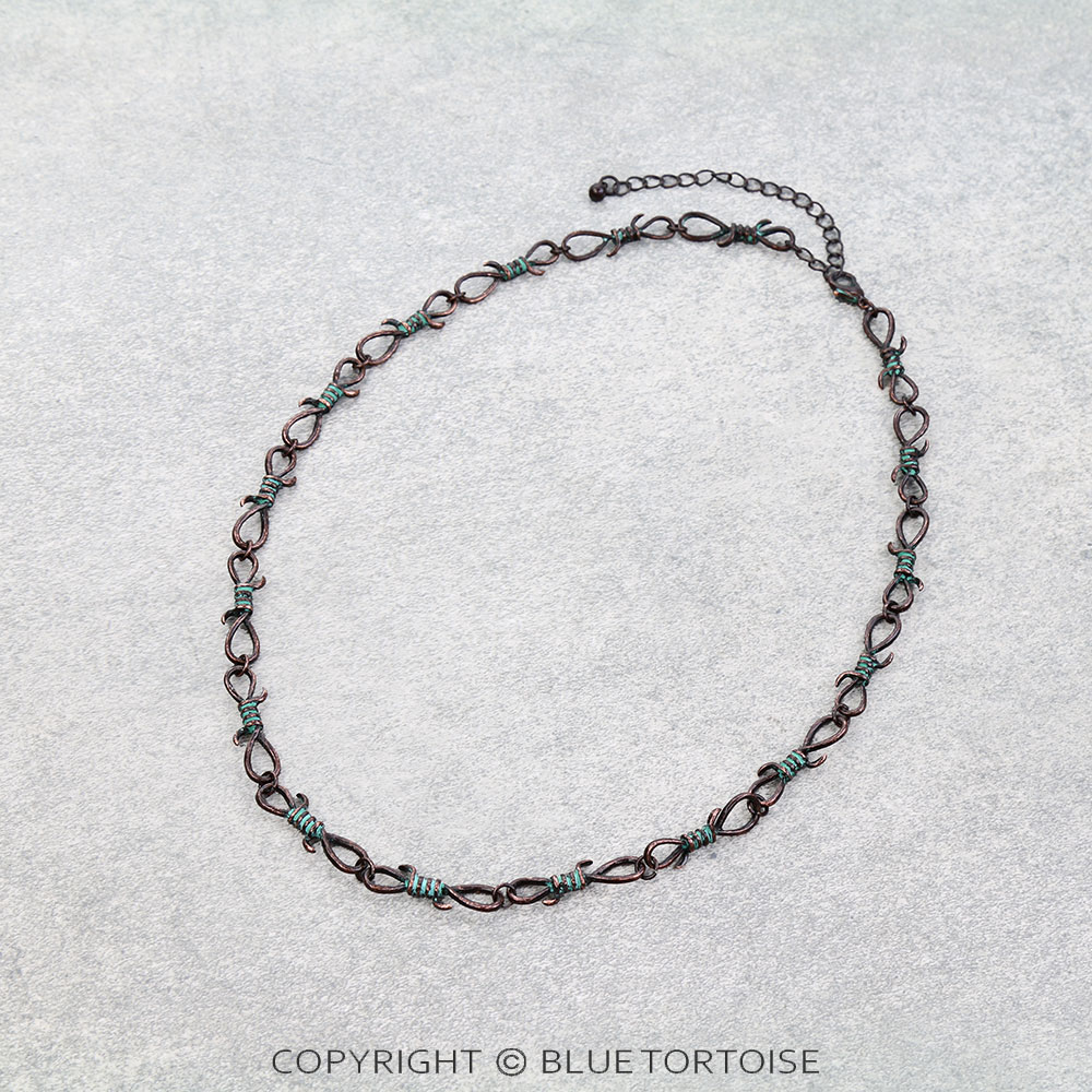 Western Barbed Wire Necklace