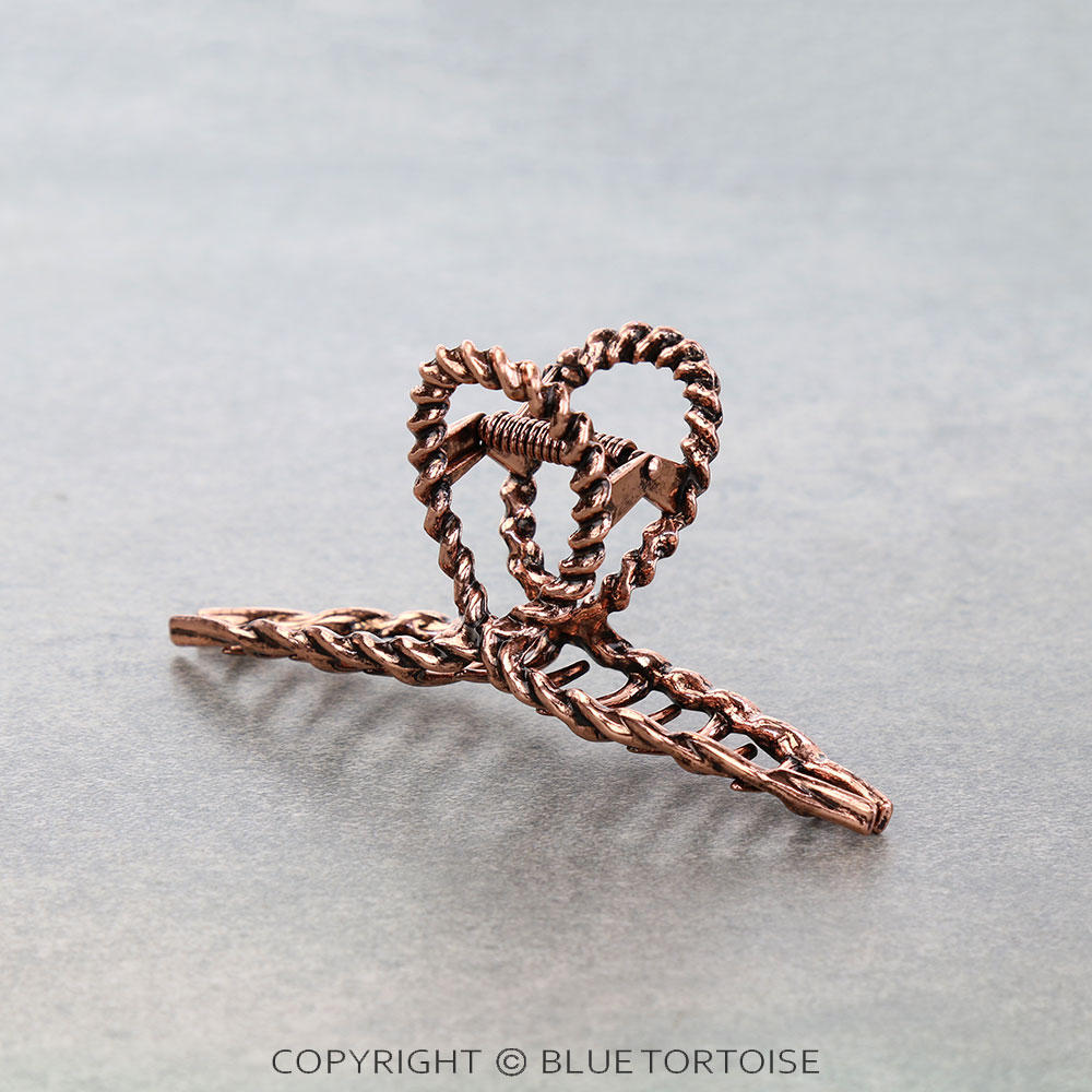 4.25" Rope TXR Banana Hair Claw Clip - Image 2
