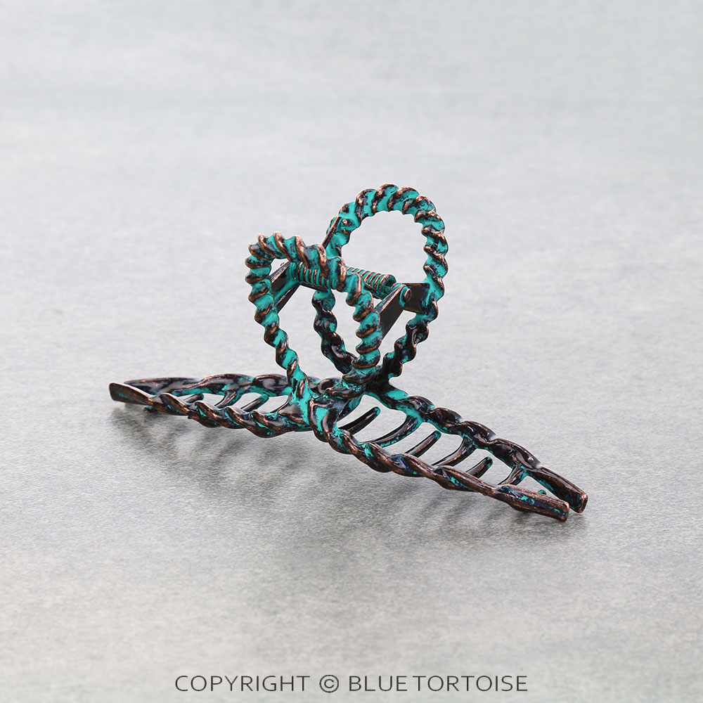 4.25" Rope TXR Banana Hair Claw Clip - Image 2