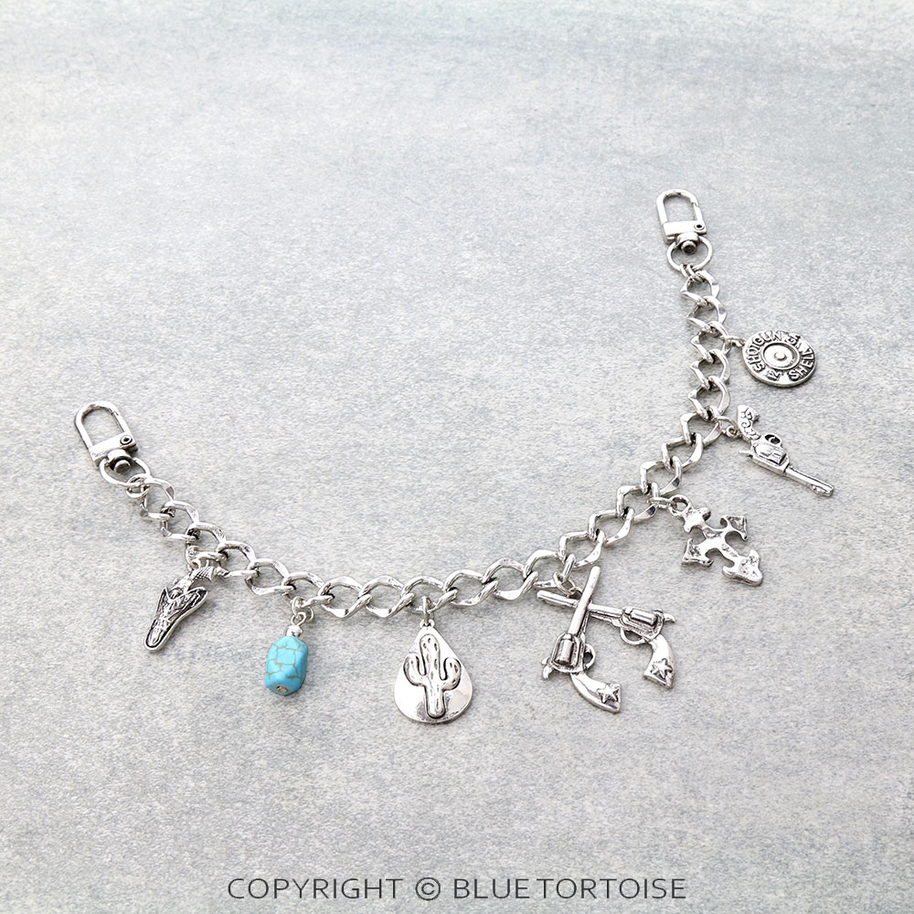 Western Design Bag Charm