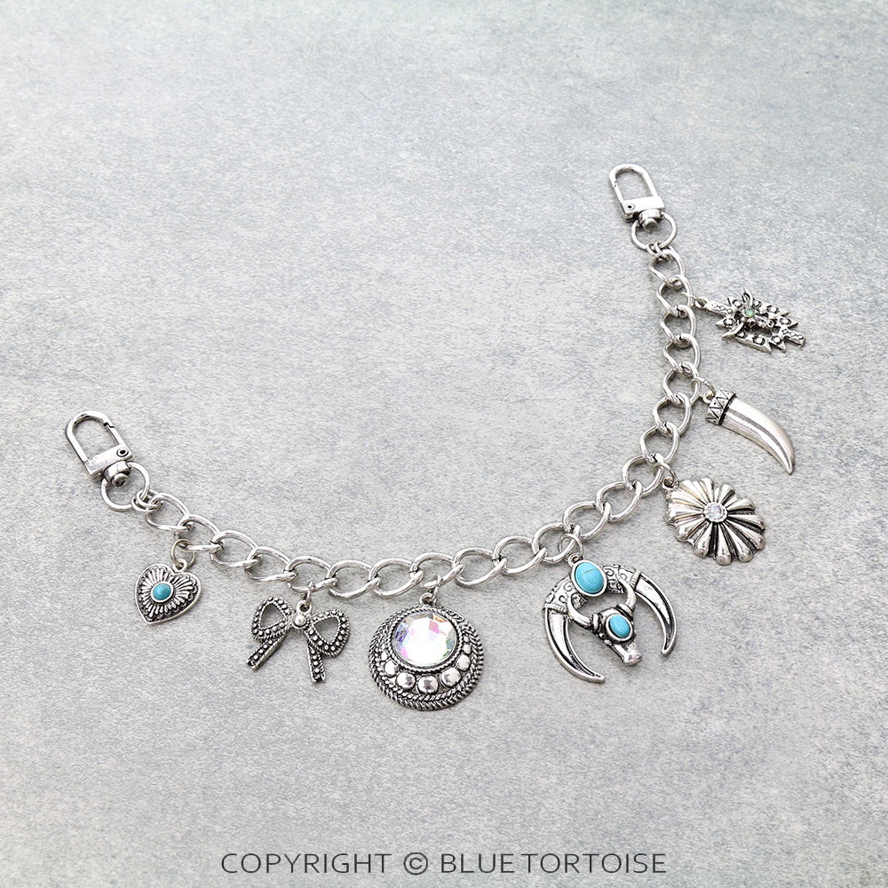 Western Design Bag Charm