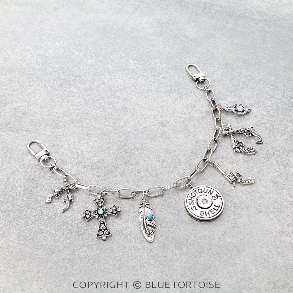 Western Design Bag Charm