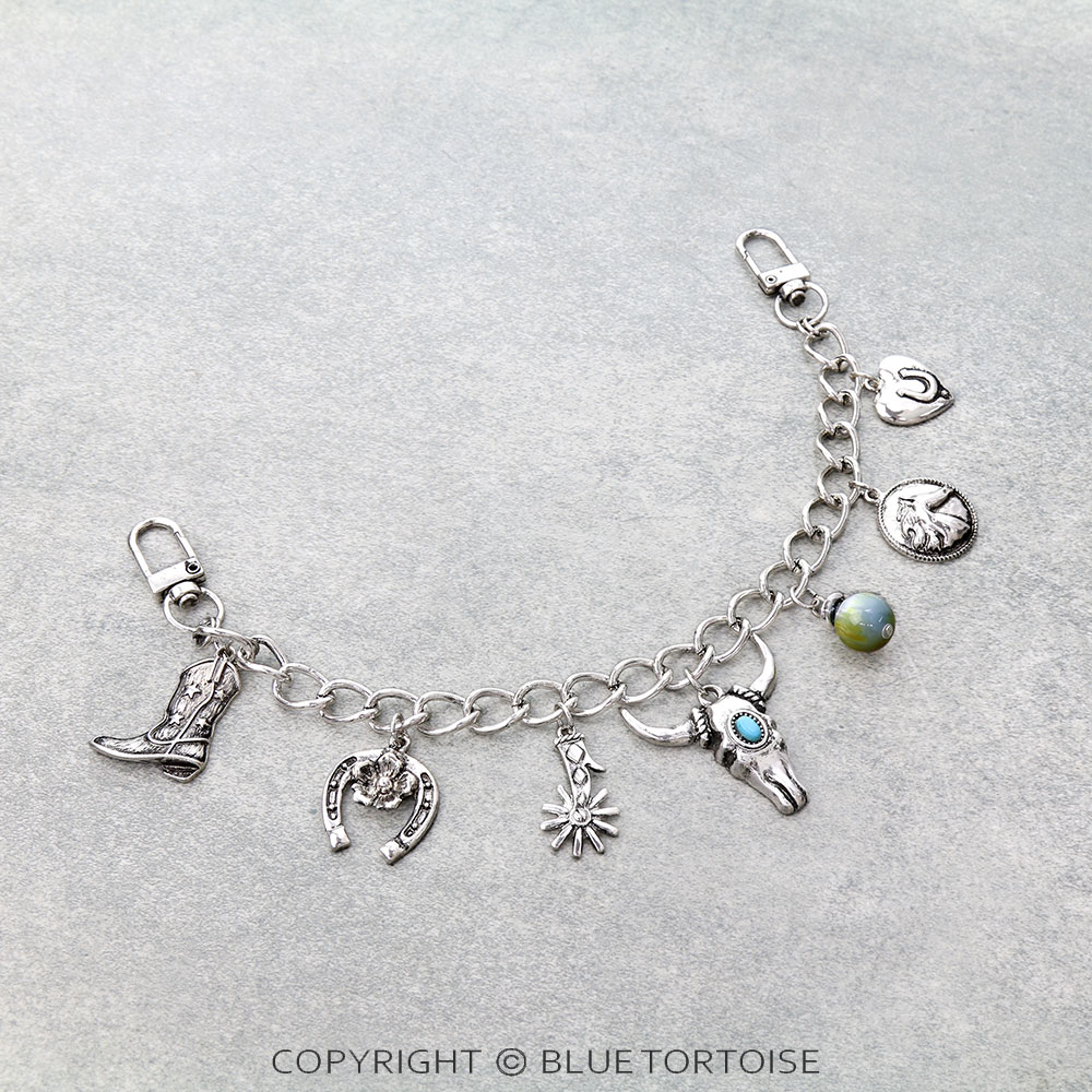Western Design Bag Charm