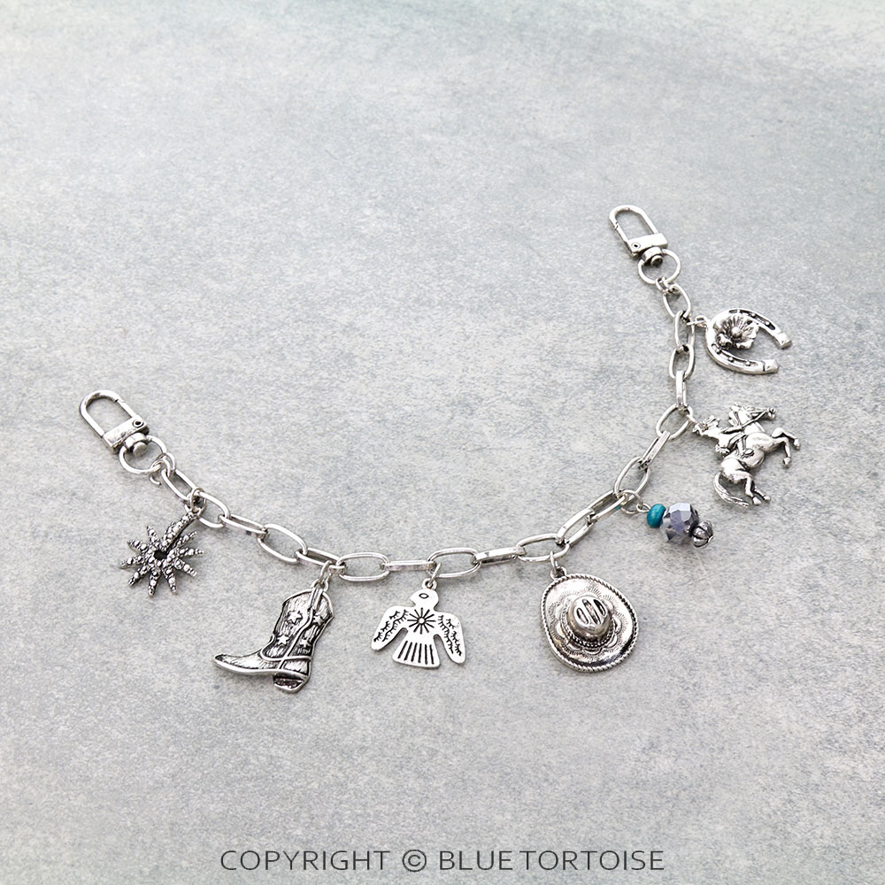 Western Design Bag Charm