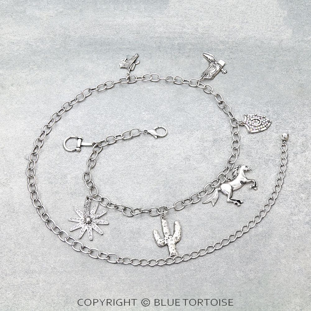 Western Design Multi Charm Belt