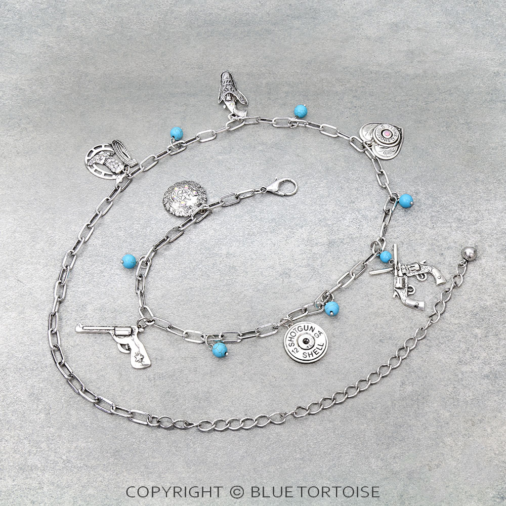 Western Design Multi Charm Belt