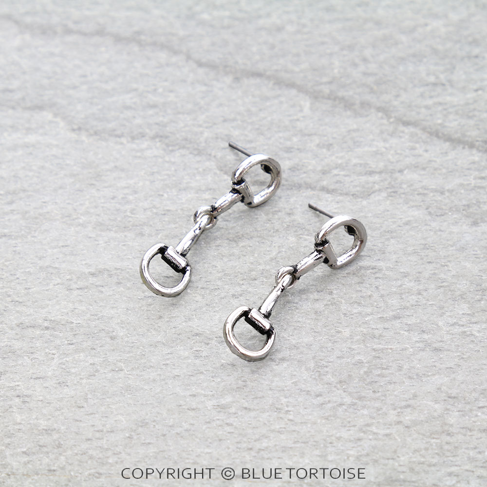 Western Horsebit Stud Earrings